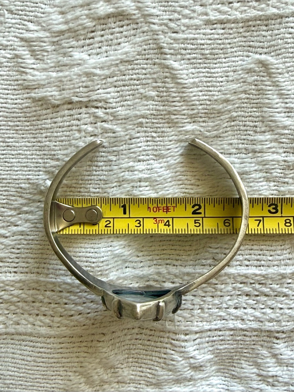 Acid Queen Labradorite Cuff Bracelet - Picture 5 of 6